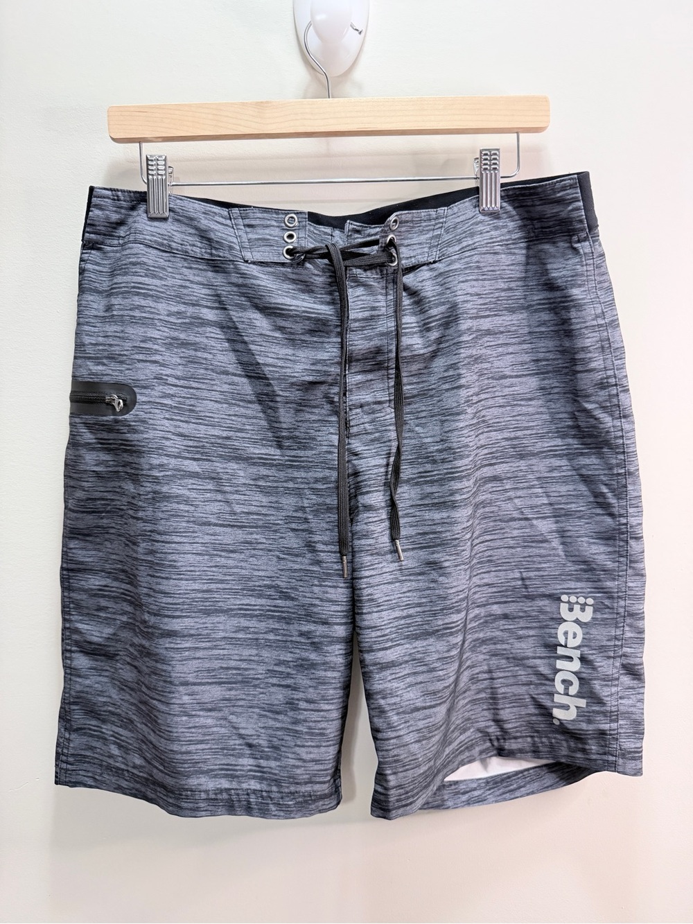 Bench Men’s Heather Gray Swim Board Shorts